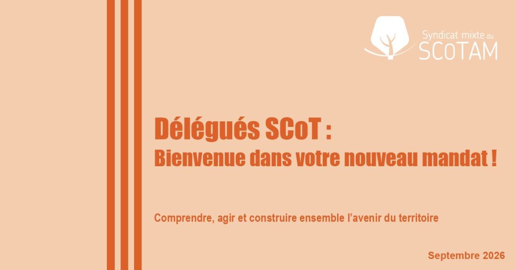 Livret d'accueil des délégués SCoT - septembre 2026